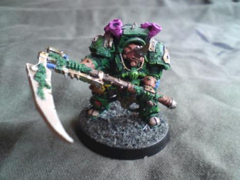 Typhus champion of nurgle by Christiancollett