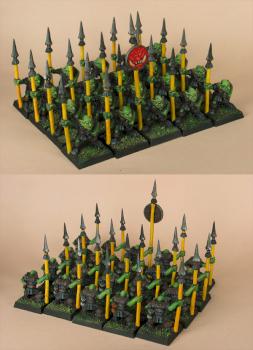 Goblin Spearmen Unit by nh.annex