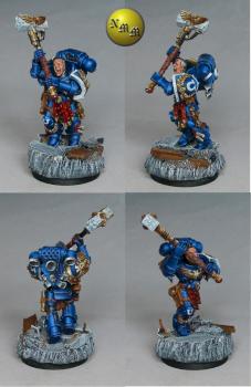Ultramarines captain Gamesday 2008 figure by nels0nmac
