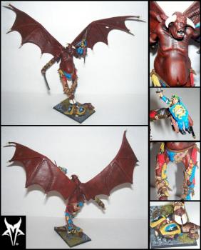 Games Workshop WHFB Chaos Giant by Middle Pillar Path