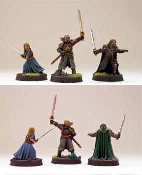 E'oywn, Theoden and Gamling by Sigmar3