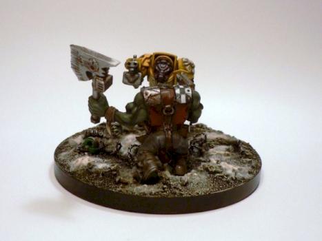 WD 345 Free minis in diorama by Bogen