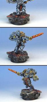 Warhammer 40k Grey Knight Justicar by Wappellious