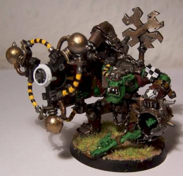 Ork Big Mek with Snotzogga by Fengar