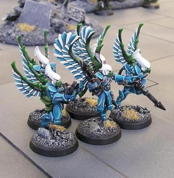 Eldar Swooping Hawks by Baumkrone1000