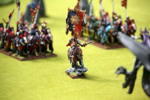 Bretonnian Standard Bearer by Giovyzia