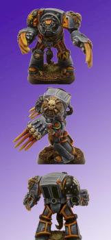 space wolves Terminator by sombragris
