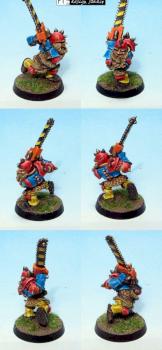Flint Churnblade - Bloodbowl starplayer by ptdesignstudio