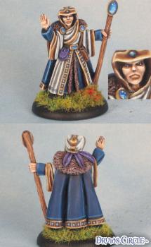 White robed mage by freefall199