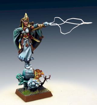 High Elf female Wizard by Wolfbane