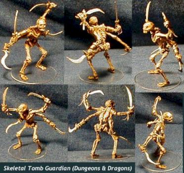 Skeletal Tomb Guardian by Patraw