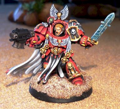 Blood Angel Terminator Sergeant Squad Alpha by I am Legion