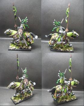 Warhammer Bretonnian Knight of Rattlesnake by tinman755