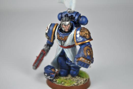 Tactical Squad Sergeant High Elf head conversion by jfrulez1