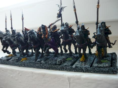 Dark elf Dark Riders by Pomba
