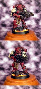 Blood Raven Sternguard Veteran by FiloSganga