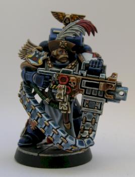 Space Marine N°6 with heavy bolter by bonecamp1779