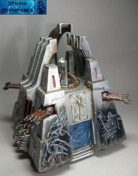 necron monolith by Lore Nicolas