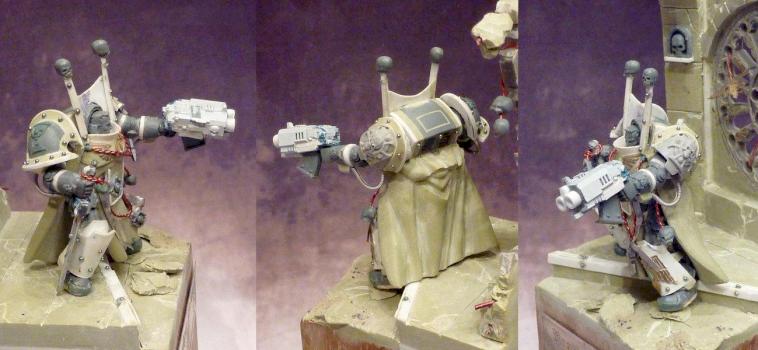 Brother Rafiel , Blood angel terminator by julienultra