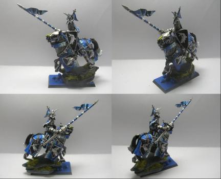 Warhammer Bretonnian Knight of Great White Shark by tinman755