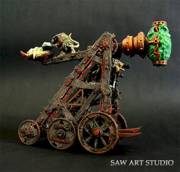 Skaven Plagueclaw Catapult by saw art