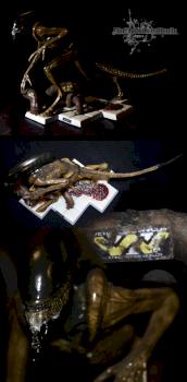 The Dragon (Alien3 Xenomorph) by minimodelpaint