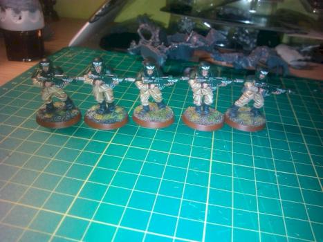 Cadian Troopers by Mark no Time