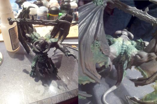 Nurgle Daemon Prince (Unpainted) by XEPER