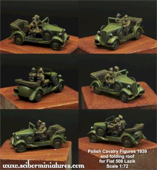 Fiat 508 crew scale 1:72 by Scibor