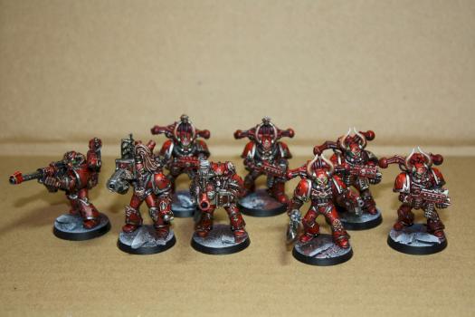 Space marine du chaos by JBR