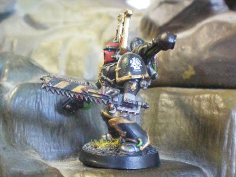 Iron Warrior Khrone warrior 2 view 2 by Outlanders