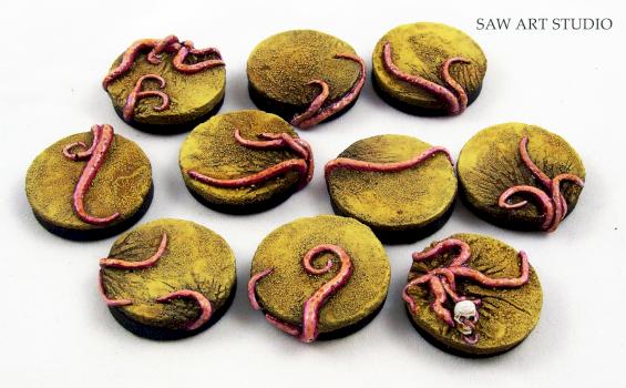 Swarm Bases 25mm by saw art