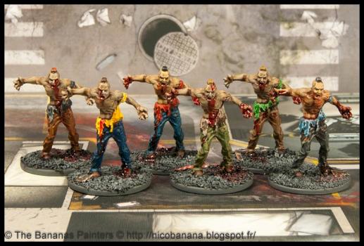 Zombie punks by Nicobanana