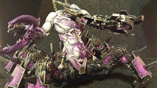 Slaanesh Soul Grinder by mudbuddha22