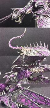 Slaanesh Heldrake by mudbuddha22