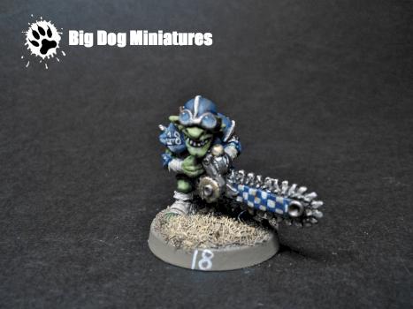 Willy Miniatures Goblin Chainsaw by thebigdog