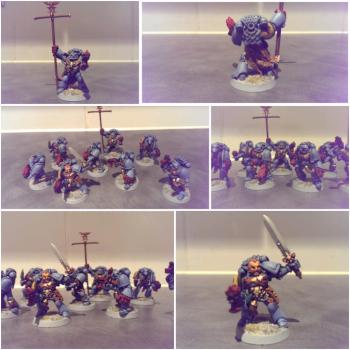 space wolves by WitchesBlade