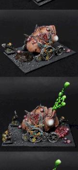 Nurgle Hellcannon With Crew by BloodyBeast.com