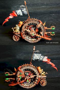 Skaven Doomwheel by saw art
