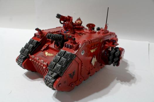 Blood Angel Land Raider Crusader by Vrykolakasbr