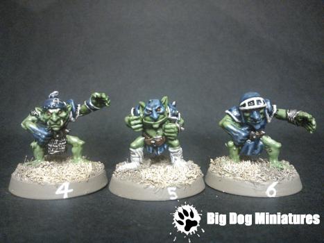 Goblin Blood Bowl Players 4-6 by thebigdog
