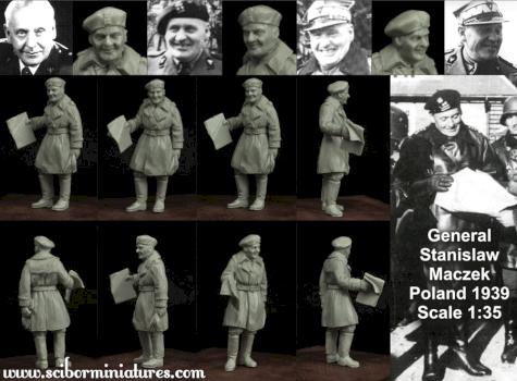 General Stanislaw Maczek scale 1:35 by Scibor
