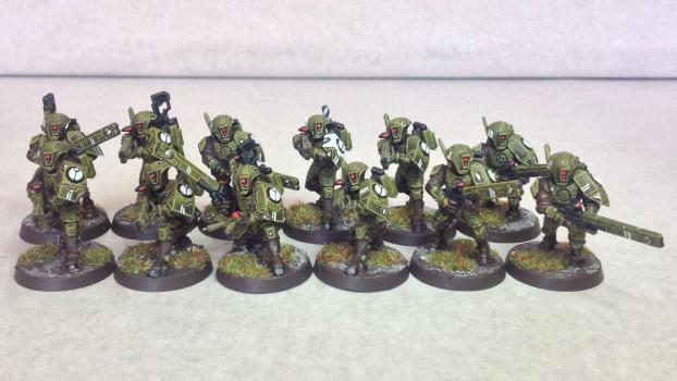 Tau Fire Warriors by Judda83
