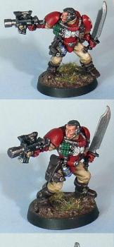 Space Marines Scout by Ardhir