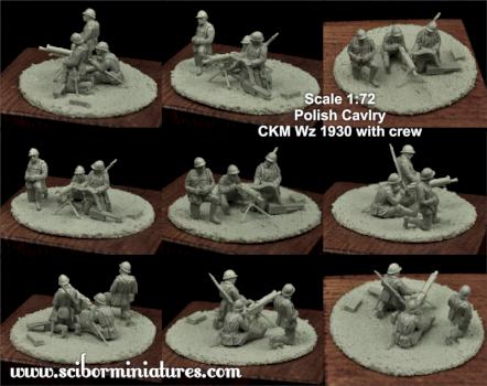Polish CKM Wz 1930 scale 1:72 by Scibor