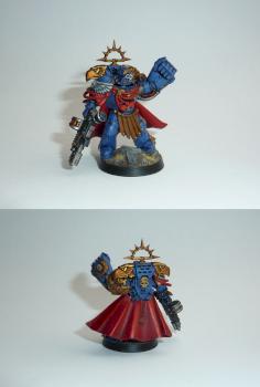 Ultramarines Captain by ilgaz