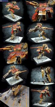 Metal Gear REX Owning the Tarmac by RevenantDrag00n