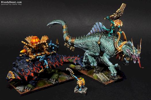 Lizardmen Monsters by BloodyBeast.com