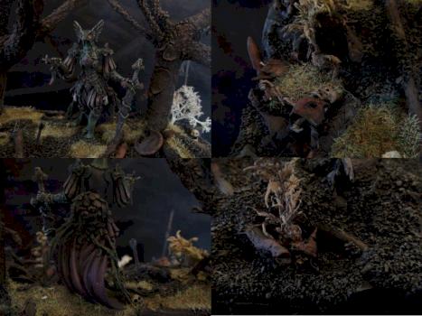 flower knight diorama details by gamingdaemon