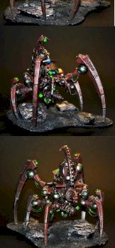 Necron Triarch Stalker by saw art